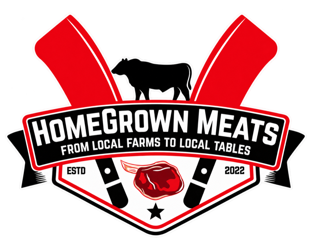 HomeGrown Meats. From local farms to local tables. Established 2022.